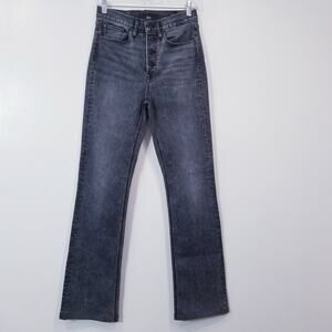 3 x 1 NYC High Waisted Button Fly Bootcut Denim